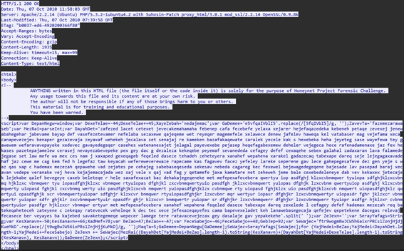 image of a http stream