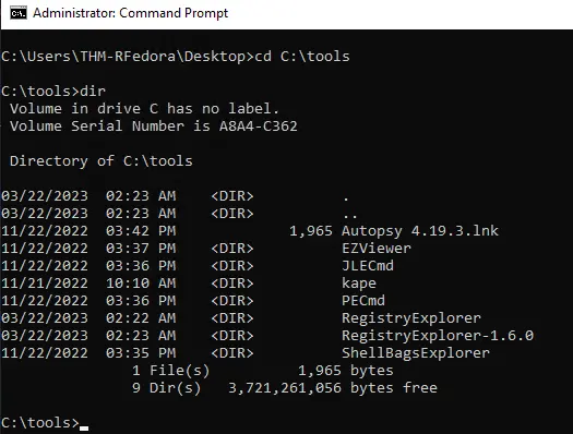 cmd console