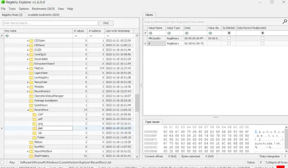 RegistryExplorer txt